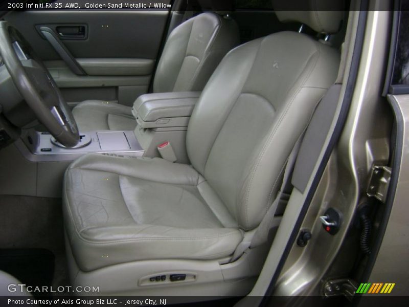  2003 FX 35 AWD Willow Interior