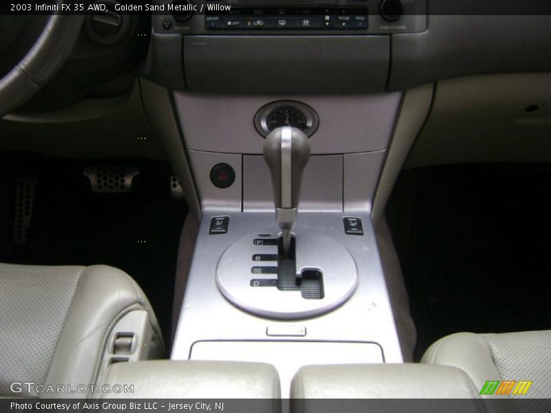  2003 FX 35 AWD 5 Speed Automatic Shifter