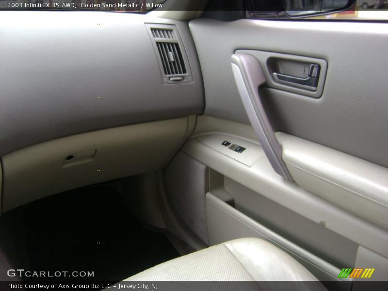 Golden Sand Metallic / Willow 2003 Infiniti FX 35 AWD