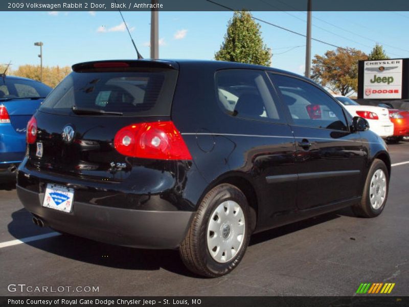 Black / Anthracite 2009 Volkswagen Rabbit 2 Door
