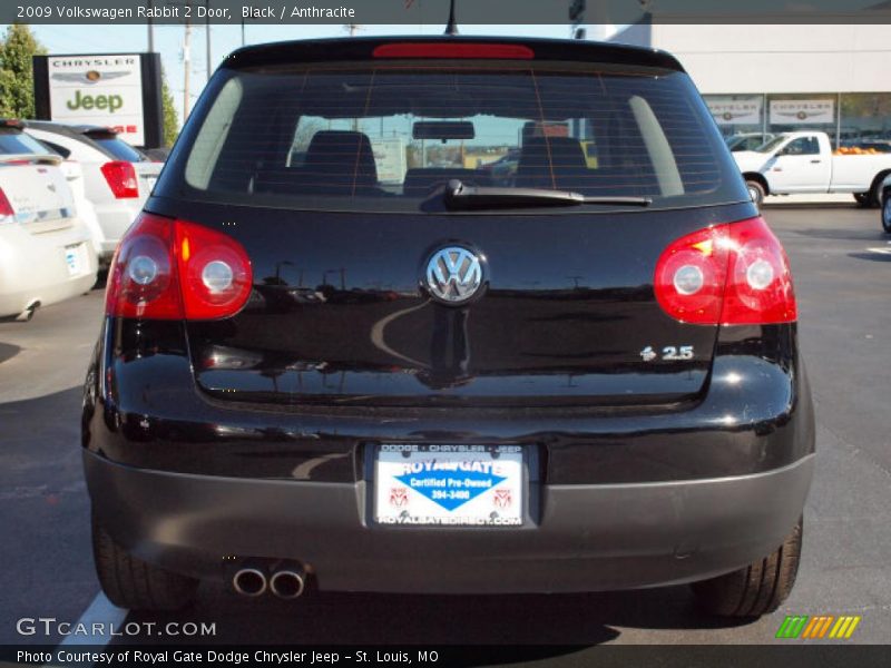 Black / Anthracite 2009 Volkswagen Rabbit 2 Door