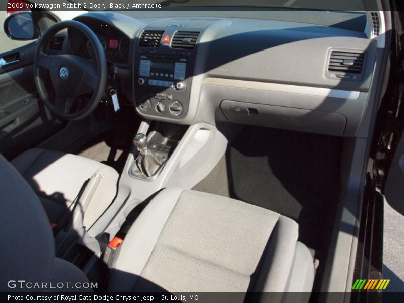 Black / Anthracite 2009 Volkswagen Rabbit 2 Door