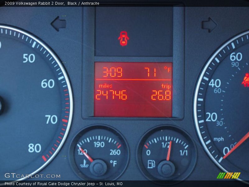 Black / Anthracite 2009 Volkswagen Rabbit 2 Door