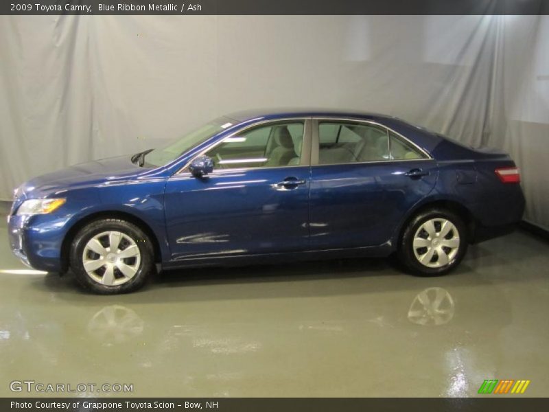 Blue Ribbon Metallic / Ash 2009 Toyota Camry