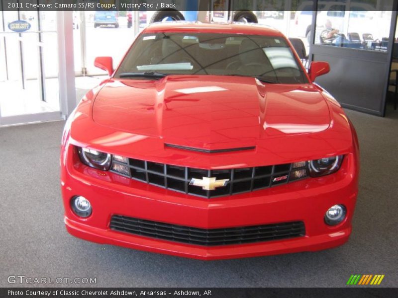 Victory Red / Black 2011 Chevrolet Camaro SS/RS Coupe