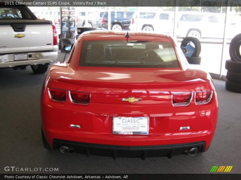 Victory Red / Black 2011 Chevrolet Camaro SS/RS Coupe