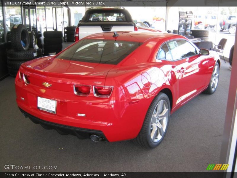 Victory Red / Black 2011 Chevrolet Camaro SS/RS Coupe