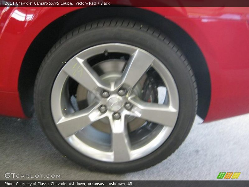 Victory Red / Black 2011 Chevrolet Camaro SS/RS Coupe