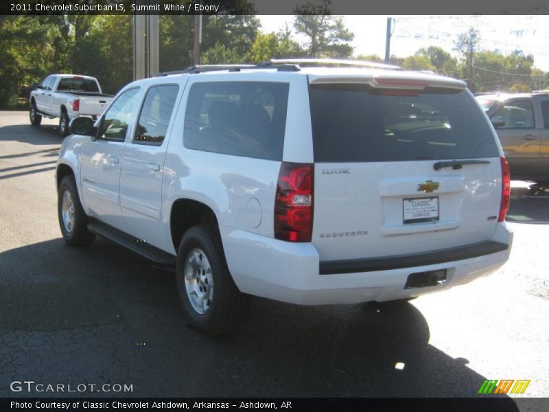 Summit White / Ebony 2011 Chevrolet Suburban LS