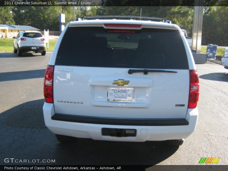 Summit White / Ebony 2011 Chevrolet Suburban LS