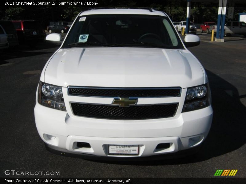 Summit White / Ebony 2011 Chevrolet Suburban LS
