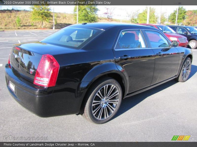 Brilliant Black Crystal Pearl / Dark Slate Gray 2010 Chrysler 300 300S V6
