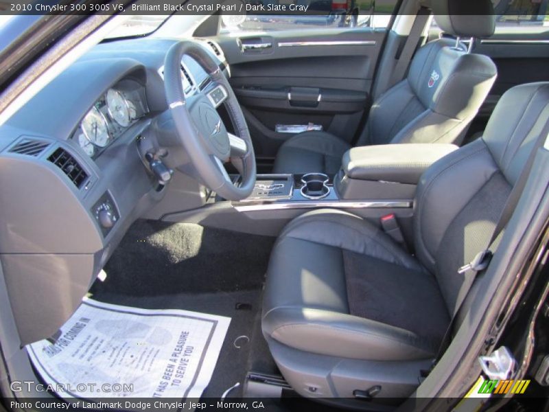  2010 300 300S V6 Dark Slate Gray Interior