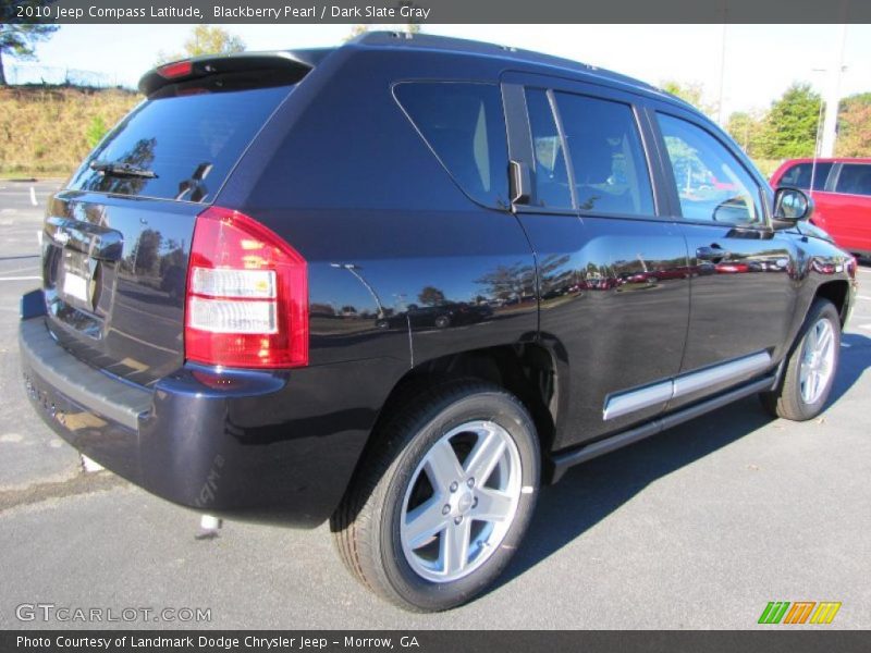 Blackberry Pearl / Dark Slate Gray 2010 Jeep Compass Latitude