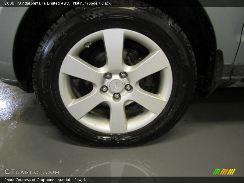  2008 Santa Fe Limited 4WD Wheel