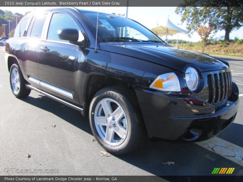 Blackberry Pearl / Dark Slate Gray 2010 Jeep Compass Latitude