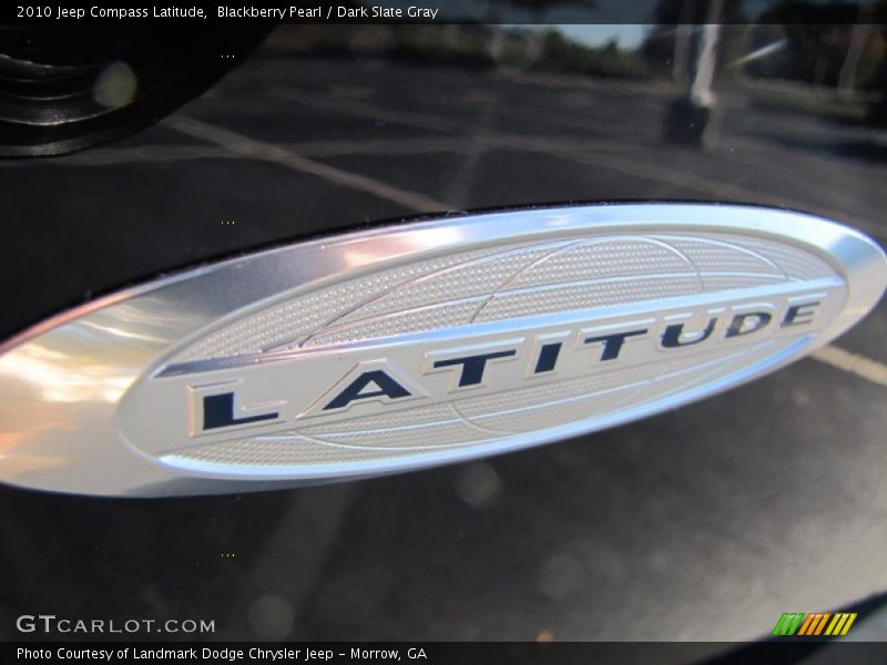 Blackberry Pearl / Dark Slate Gray 2010 Jeep Compass Latitude