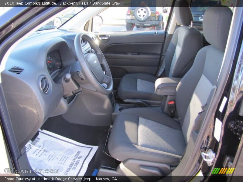 Blackberry Pearl / Dark Slate Gray 2010 Jeep Compass Latitude