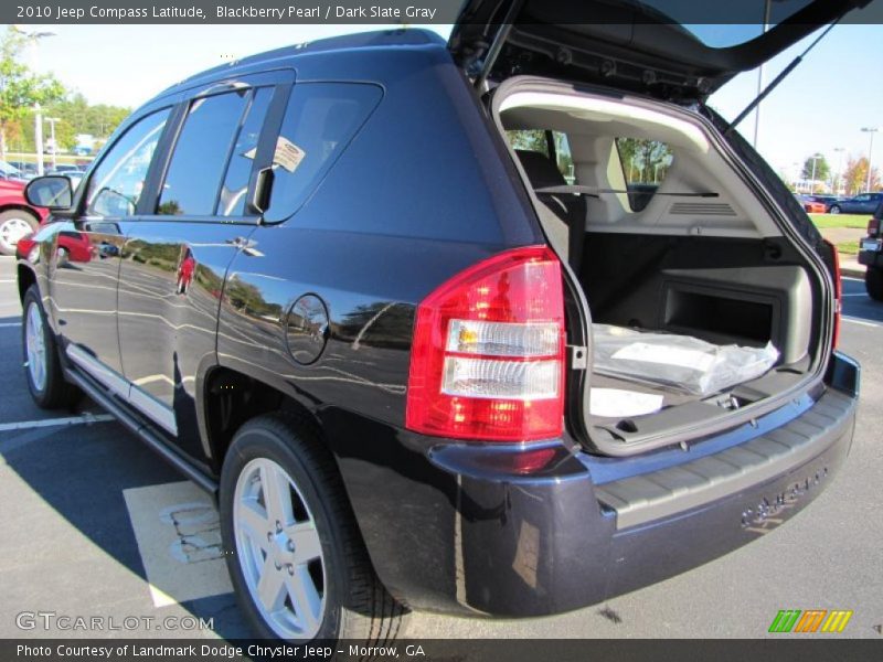Blackberry Pearl / Dark Slate Gray 2010 Jeep Compass Latitude
