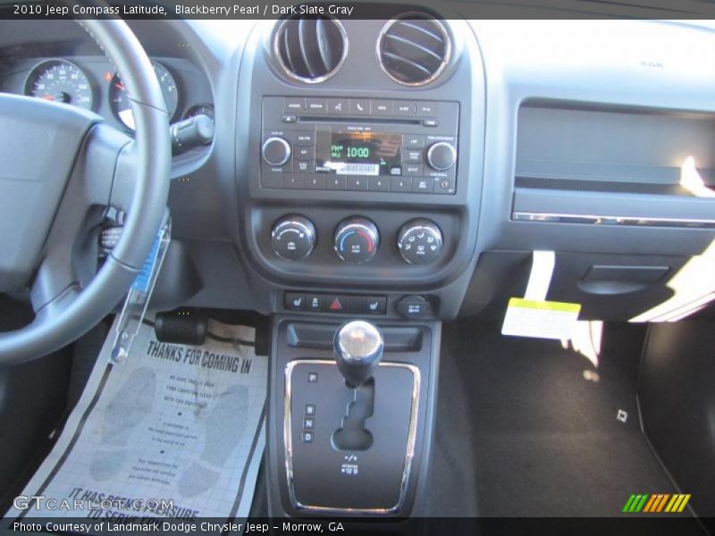 Blackberry Pearl / Dark Slate Gray 2010 Jeep Compass Latitude