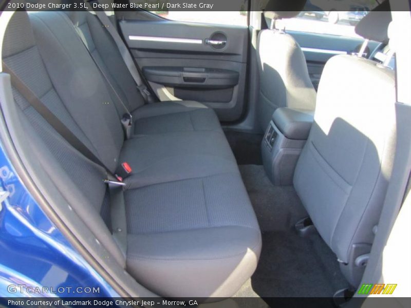Deep Water Blue Pearl / Dark Slate Gray 2010 Dodge Charger 3.5L