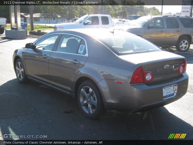 Mocha Steel Metallic / Cocoa/Cashmere 2011 Chevrolet Malibu LT