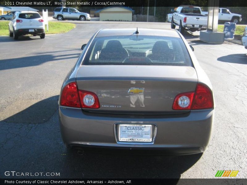 Mocha Steel Metallic / Cocoa/Cashmere 2011 Chevrolet Malibu LT