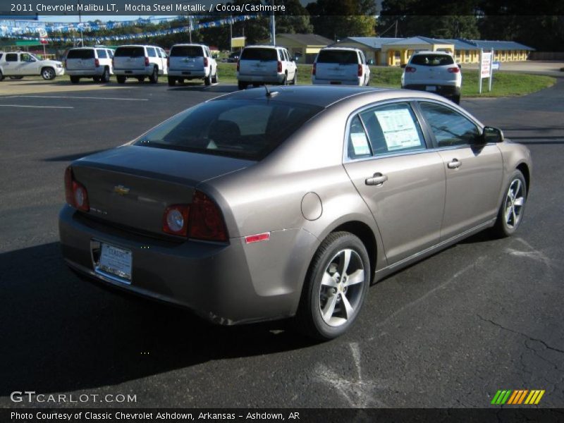 Mocha Steel Metallic / Cocoa/Cashmere 2011 Chevrolet Malibu LT
