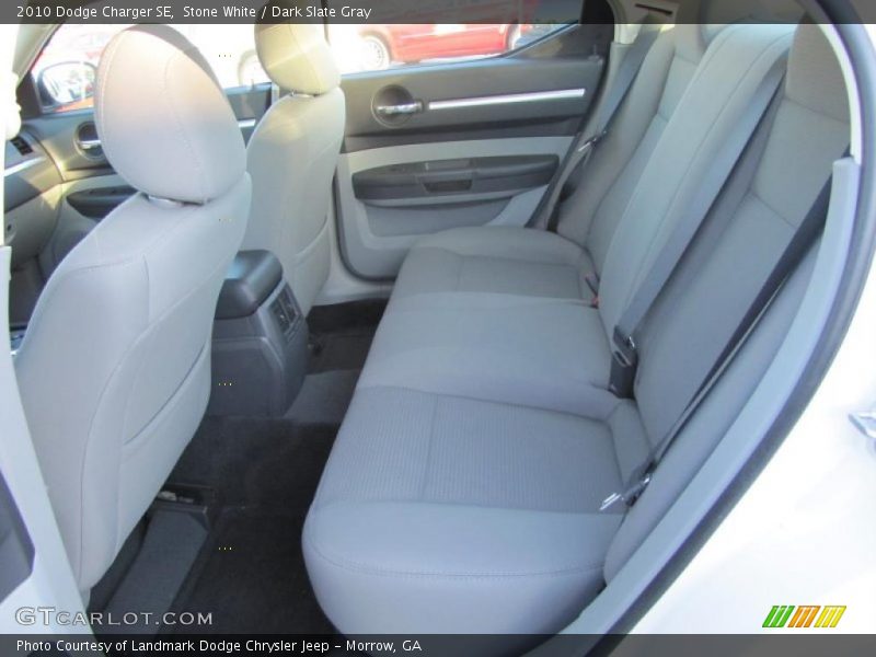 Stone White / Dark Slate Gray 2010 Dodge Charger SE