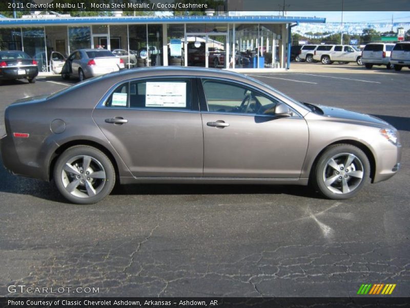 Mocha Steel Metallic / Cocoa/Cashmere 2011 Chevrolet Malibu LT