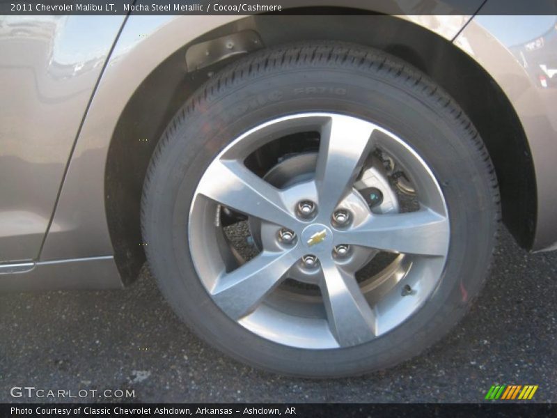 Mocha Steel Metallic / Cocoa/Cashmere 2011 Chevrolet Malibu LT