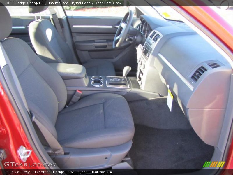Inferno Red Crystal Pearl / Dark Slate Gray 2010 Dodge Charger SE