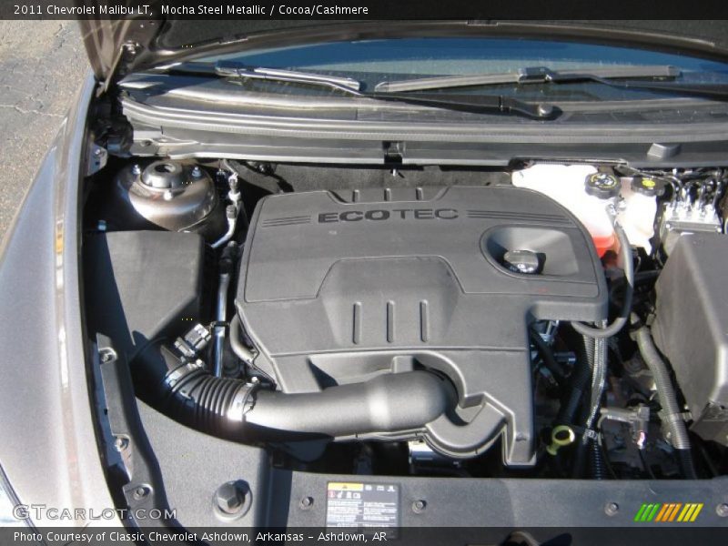 Mocha Steel Metallic / Cocoa/Cashmere 2011 Chevrolet Malibu LT