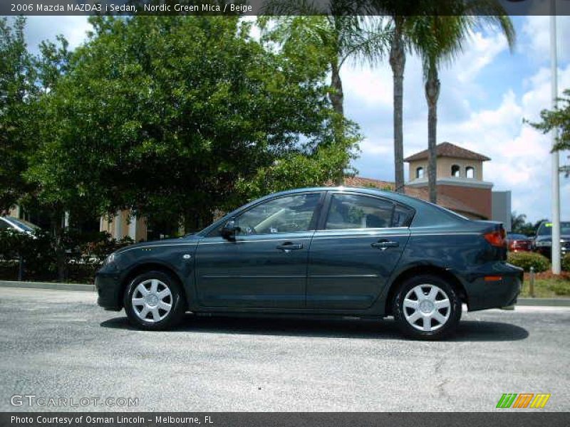 Nordic Green Mica / Beige 2006 Mazda MAZDA3 i Sedan