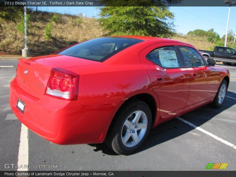 TorRed / Dark Slate Gray 2010 Dodge Charger SE