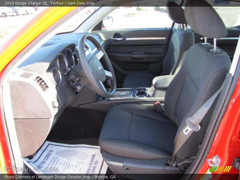 TorRed / Dark Slate Gray 2010 Dodge Charger SE
