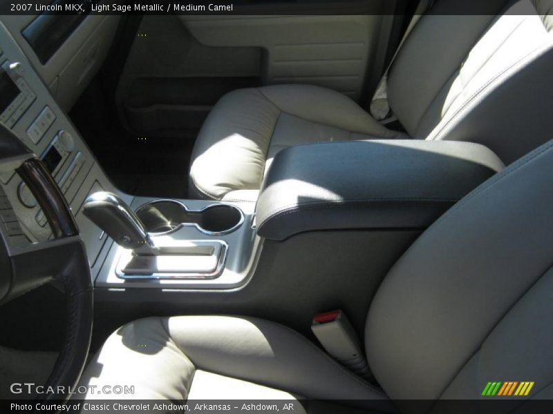 Light Sage Metallic / Medium Camel 2007 Lincoln MKX