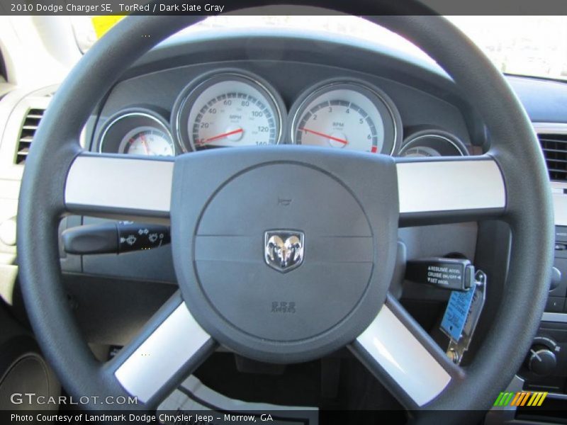 TorRed / Dark Slate Gray 2010 Dodge Charger SE