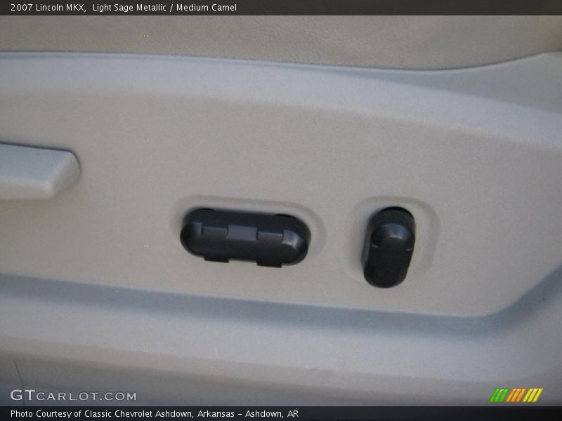 Light Sage Metallic / Medium Camel 2007 Lincoln MKX