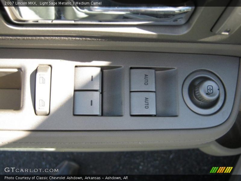 Light Sage Metallic / Medium Camel 2007 Lincoln MKX