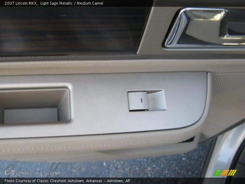 Light Sage Metallic / Medium Camel 2007 Lincoln MKX
