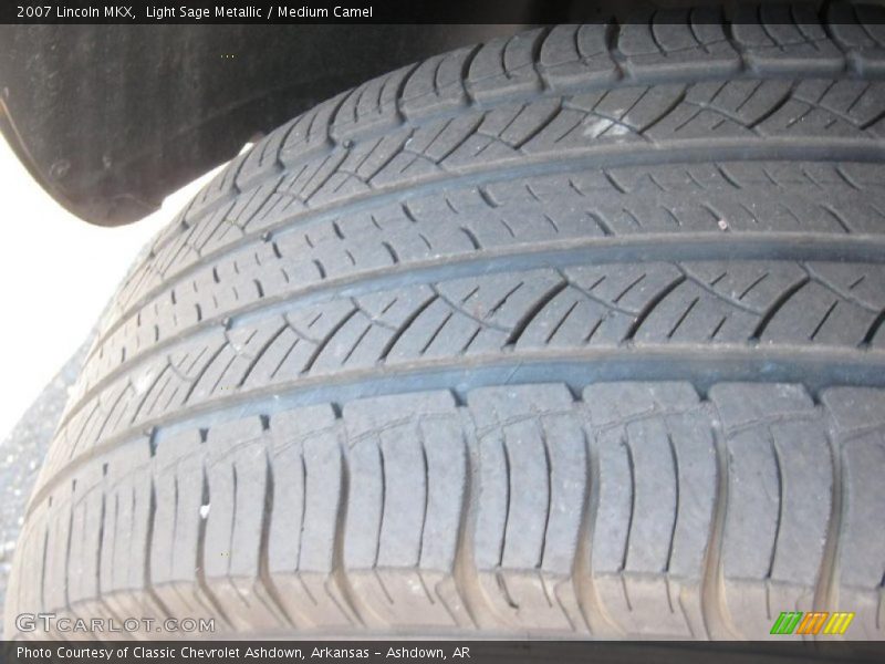 Light Sage Metallic / Medium Camel 2007 Lincoln MKX