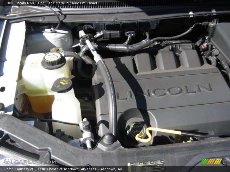 Light Sage Metallic / Medium Camel 2007 Lincoln MKX