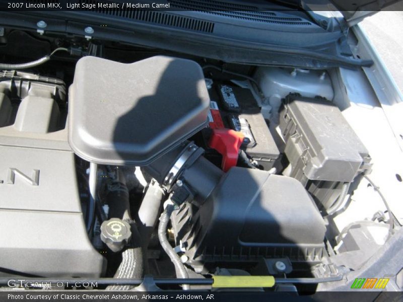 Light Sage Metallic / Medium Camel 2007 Lincoln MKX