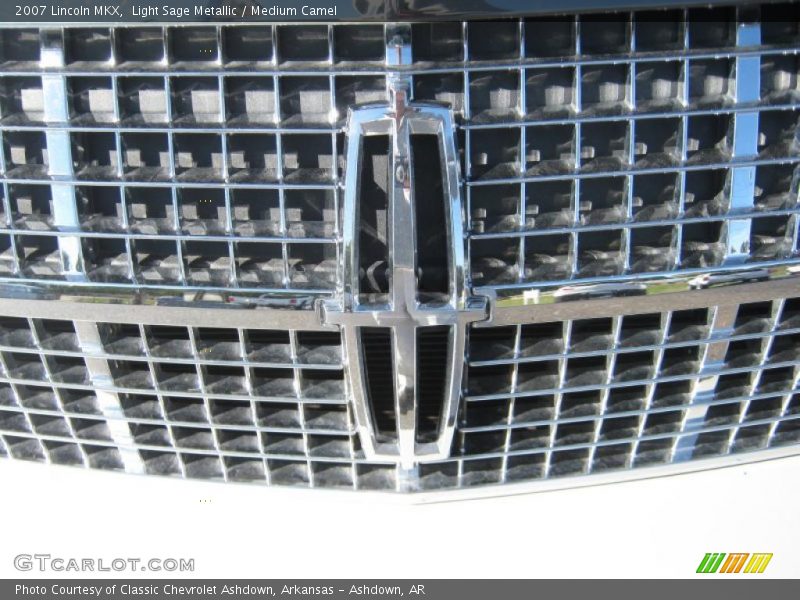 Light Sage Metallic / Medium Camel 2007 Lincoln MKX
