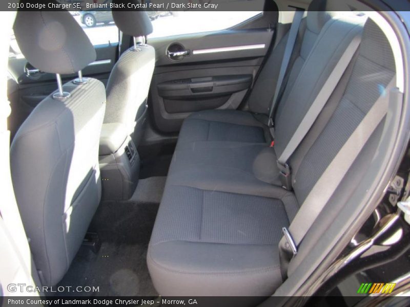 Brilliant Black Crystal Pearl / Dark Slate Gray 2010 Dodge Charger SE