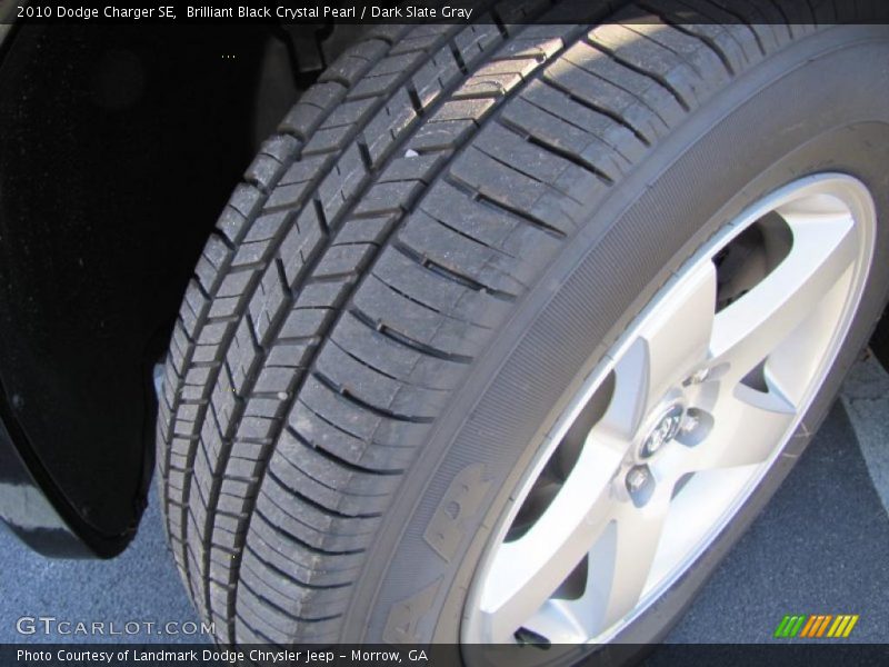 Brilliant Black Crystal Pearl / Dark Slate Gray 2010 Dodge Charger SE