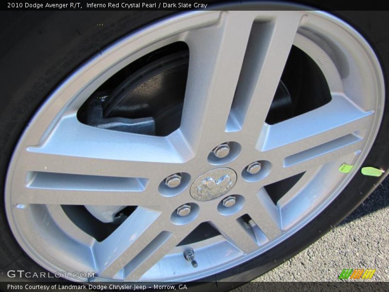 Inferno Red Crystal Pearl / Dark Slate Gray 2010 Dodge Avenger R/T