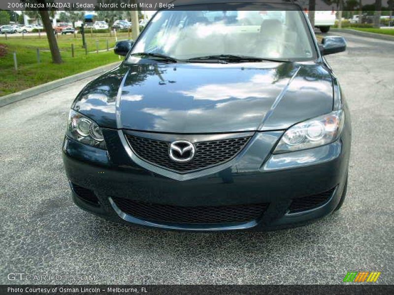 Nordic Green Mica / Beige 2006 Mazda MAZDA3 i Sedan