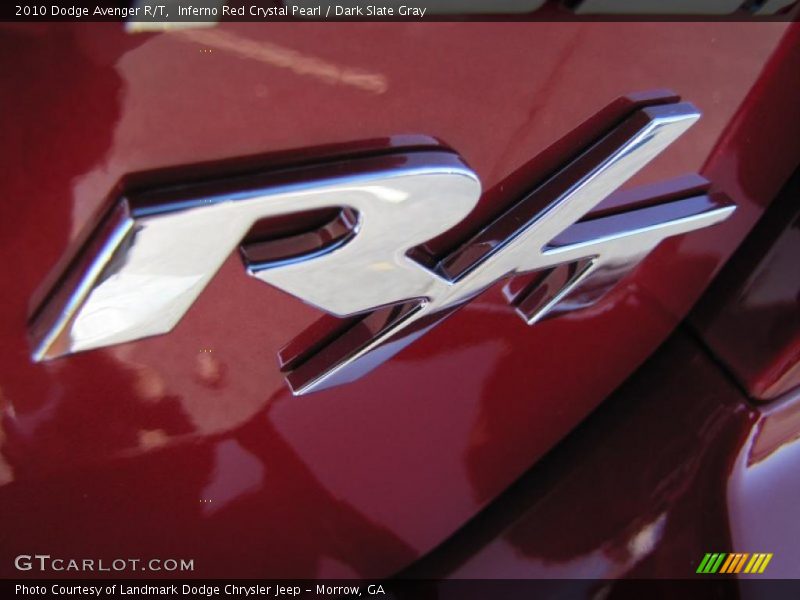Inferno Red Crystal Pearl / Dark Slate Gray 2010 Dodge Avenger R/T